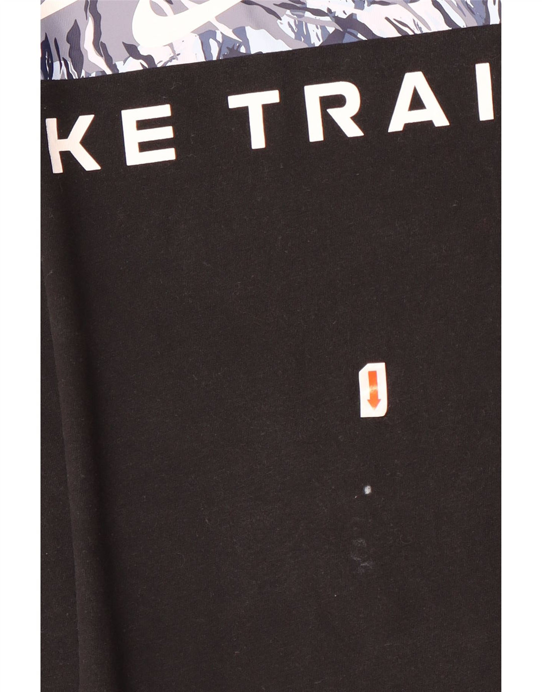 Camiseta Nike Masculina Dri Fit Graphic Top Grande Algodão Preto