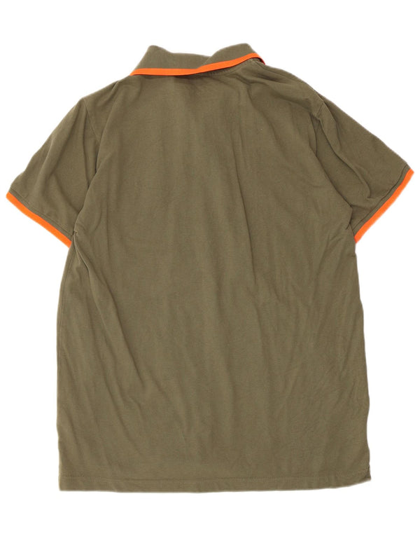 Camisa polo masculina Marlboro Classics XL algodão cáqui