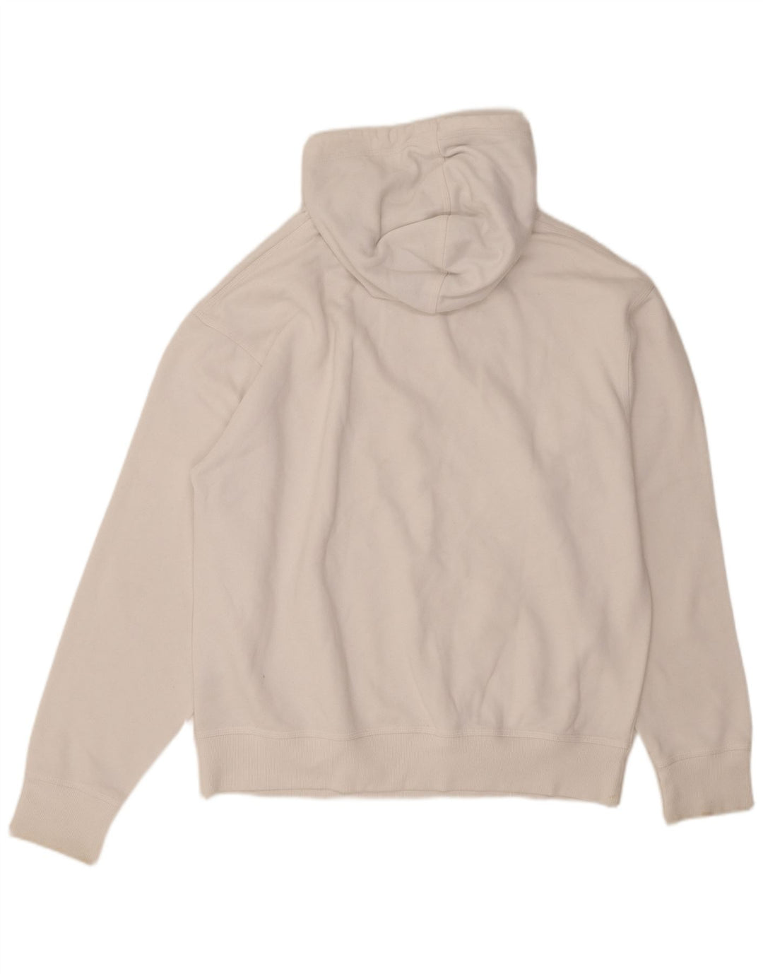 CHAMPION Suéter com capuz gráfico masculino grande algodão branco