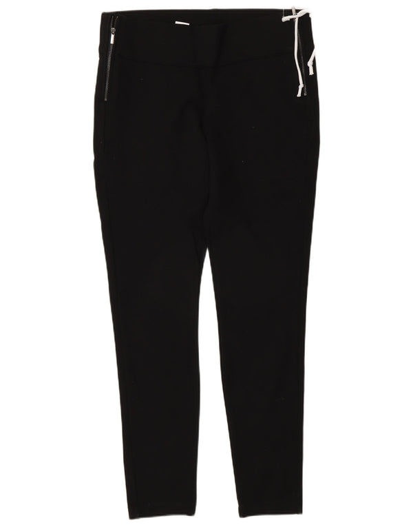 Calça skinny feminina Zara grande W30 L28 preta viscose