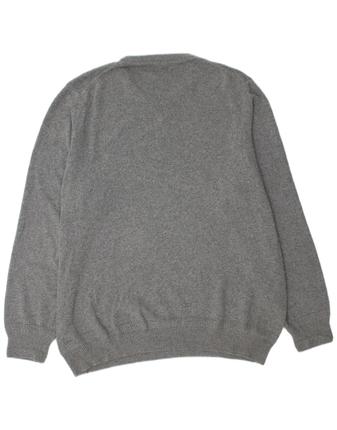 TOG 24 Suéter masculino com gola redonda 2XL algodão cinza
