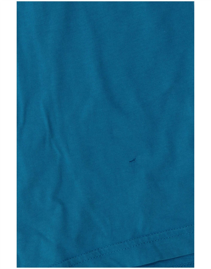 Camiseta masculina gráfica Puma Top 2XL algodão azul