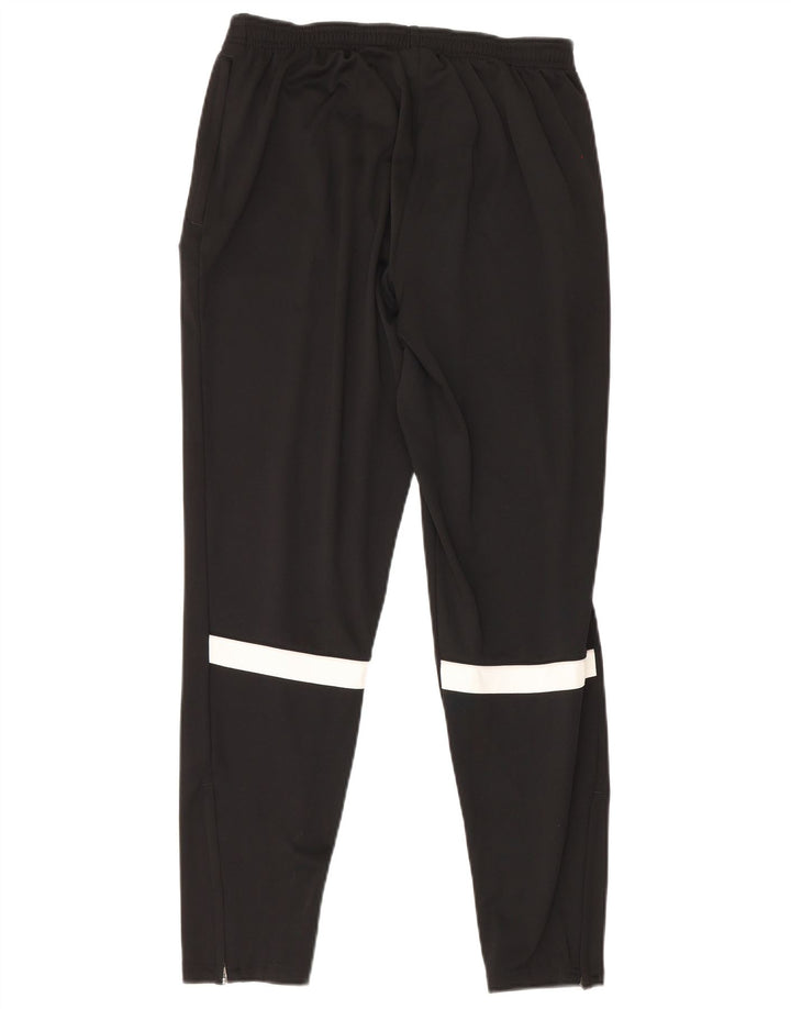 Calça de treino masculina Nike Dri Fit grande poliéster colorblock preto