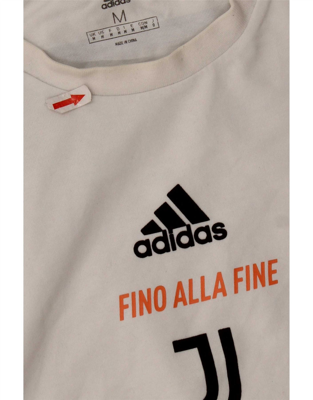 Adidas Mens Juventus Graphic Top Manga Longa Médio Branco
