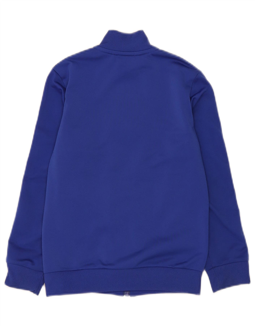 Jaqueta Adidas Meninos Treino Top 7-8 Anos Azul Colorblock Poliéster