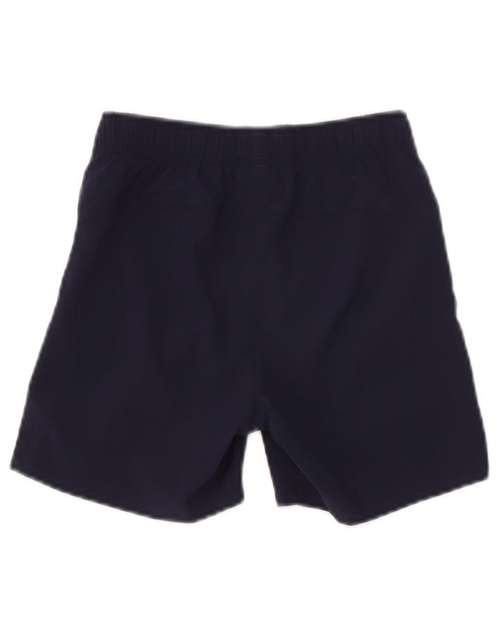 Shorts esportivos Puma meninos 7-8 anos azul marinho poliéster