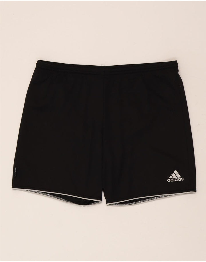 ADIDAS Mens Sport Shorts Médio Azul Marinho Poliéster