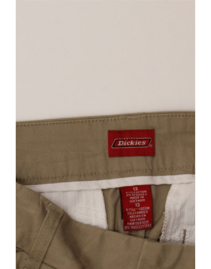 DICKIES Womens Bootcut Casual Trousers US 13 Large W32 L32 Brown Cotton Vintage Dickies and Second-Hand Dickies from Messina Hembry 