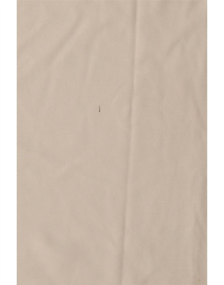 PEPE Jeans Camiseta masculina gráfica top pequeno off white