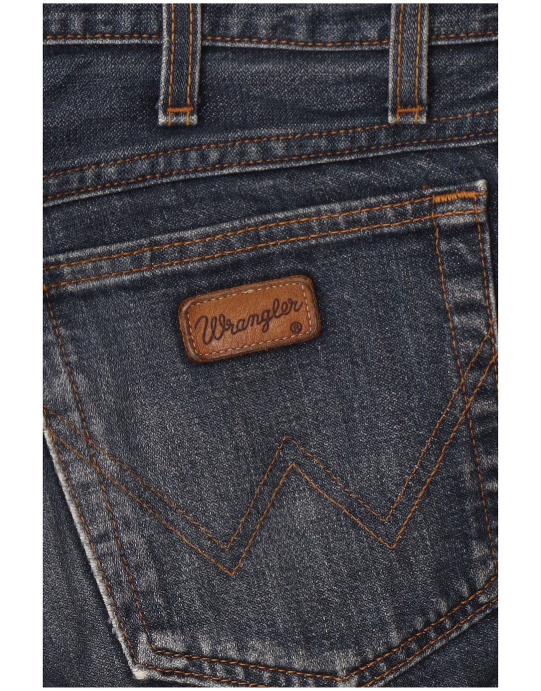 Wrangler Mens Jeans Reta W34 L33 Azul
