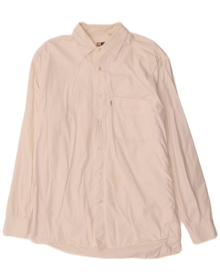 Camisa masculina Levi's média off white