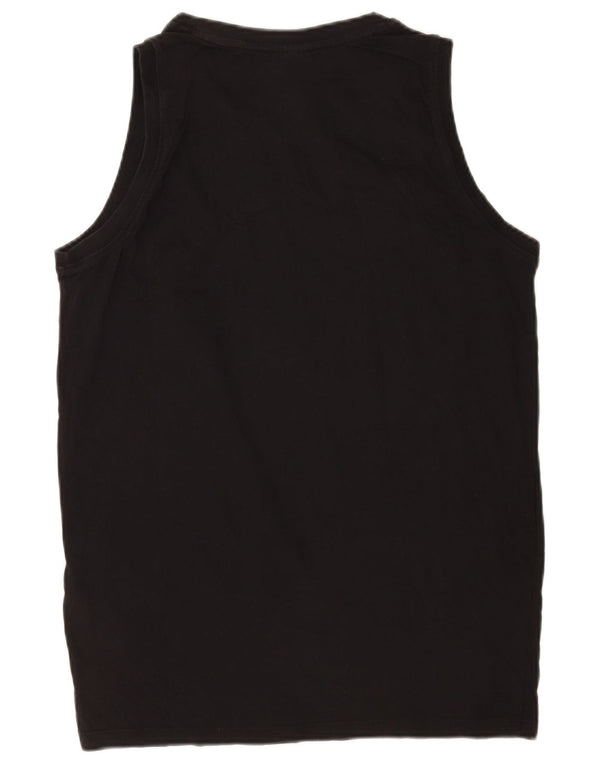 Russell Athletic Mens Colete Gráfico Top 2XL Preto