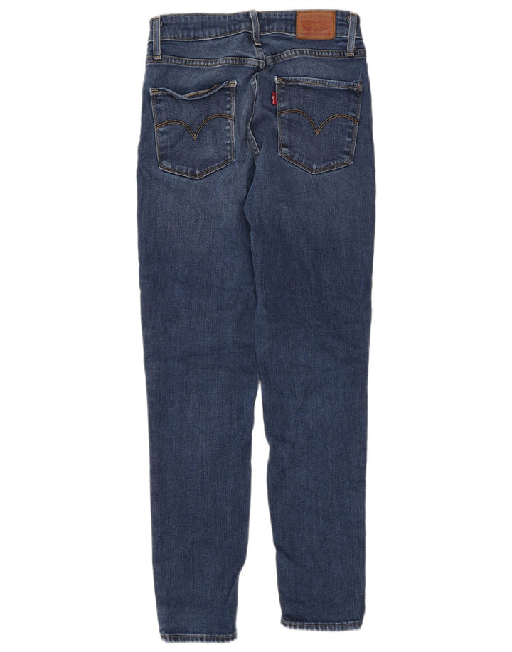 Calça Jeans Levis Feminina 721 High Rise Skinny W27 L30 Azul Lyocell