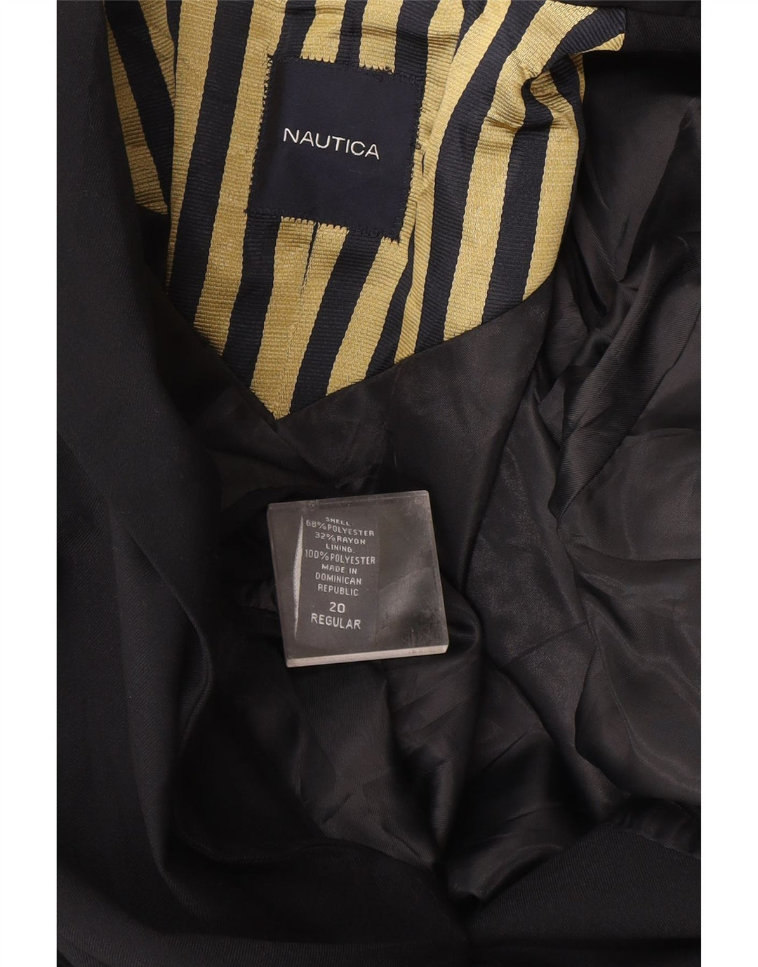 Jaqueta Blazer Nautica Boys 2 Botões 15-16 Anos Azul Marinho Poliéster