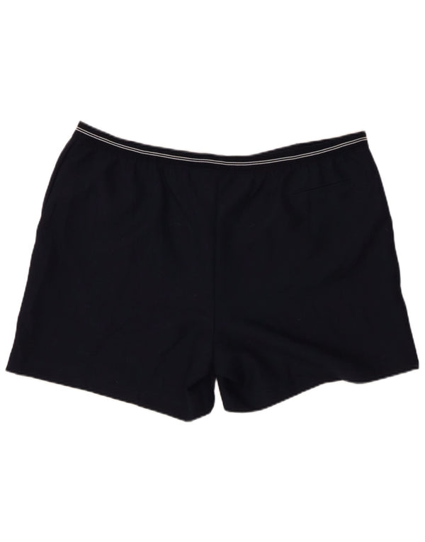 Shorts casuais masculinos F.LLI CAMPAGNOLO W40 XL azul marinho poliéster