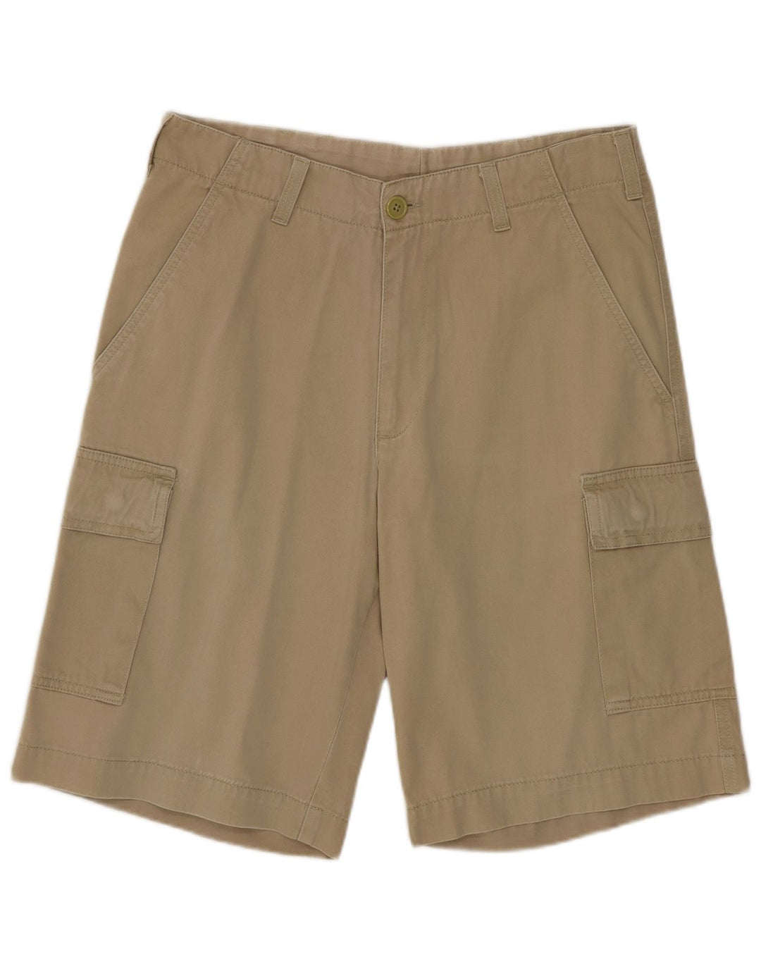Shorts cargo masculino North Sails IT 44 XS W28 algodão cáqui