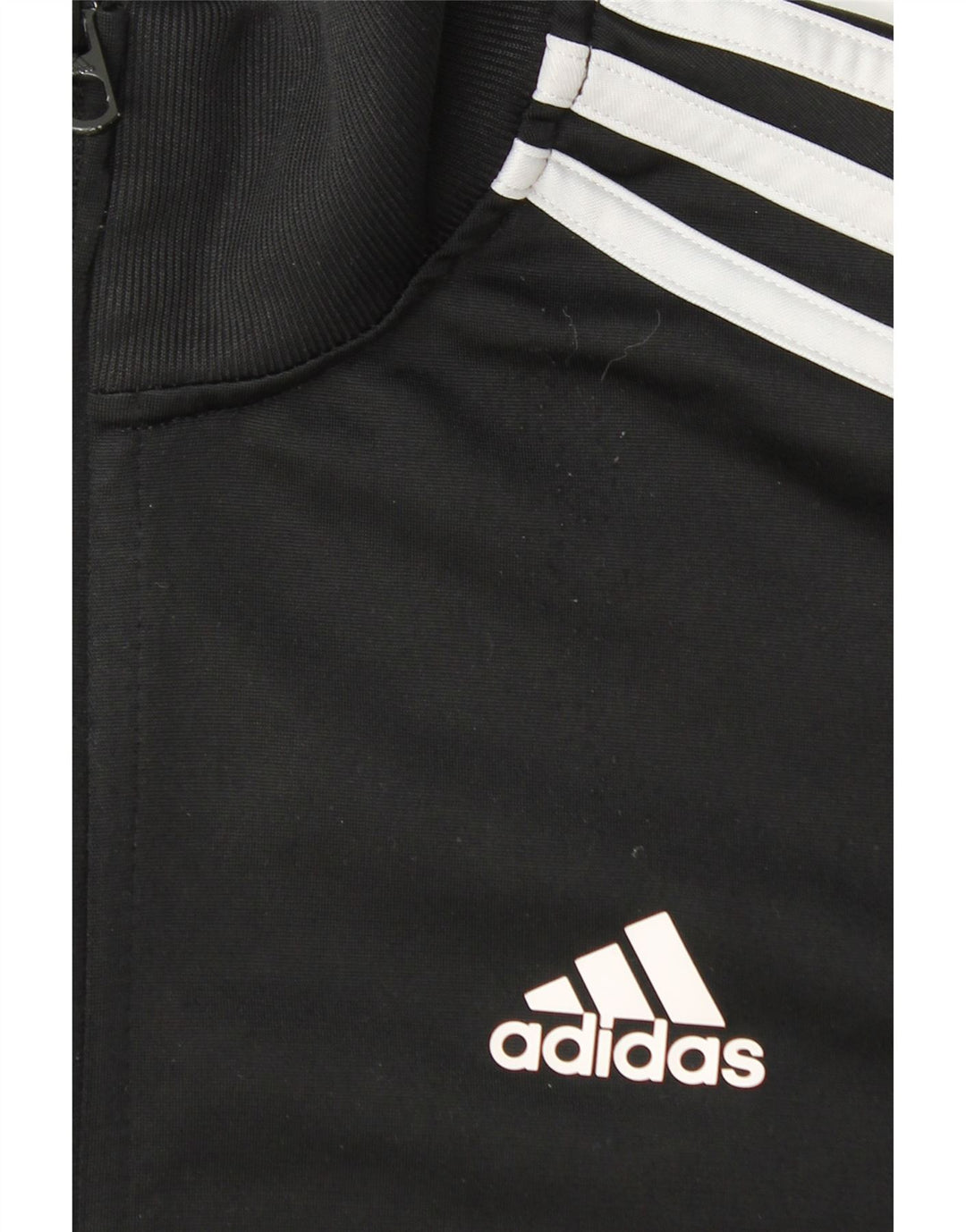 Adidas Womens Tracksuit Top Jacket UK 6 XS Preto