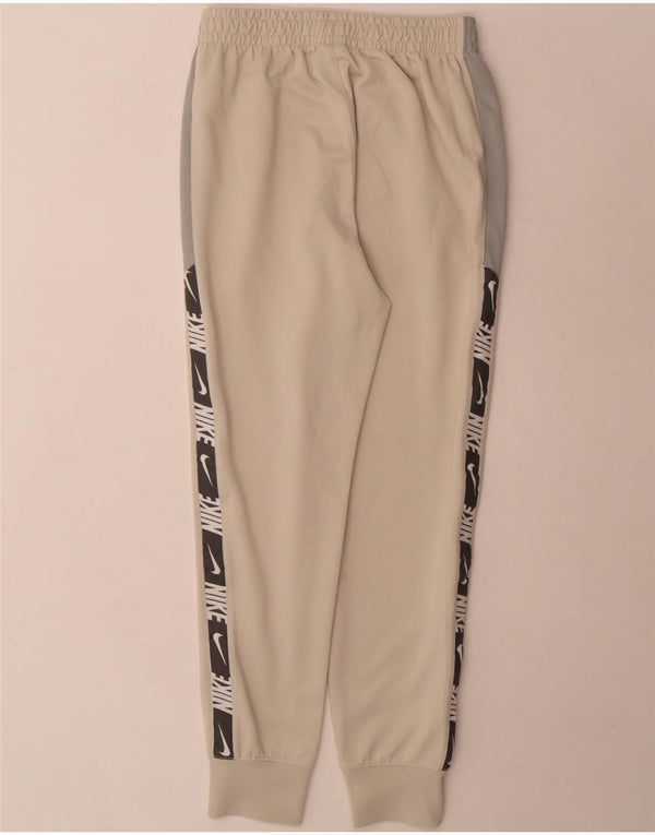Calça de treino masculina Nike Graphic Joggers XS bege Colourblock poliéster