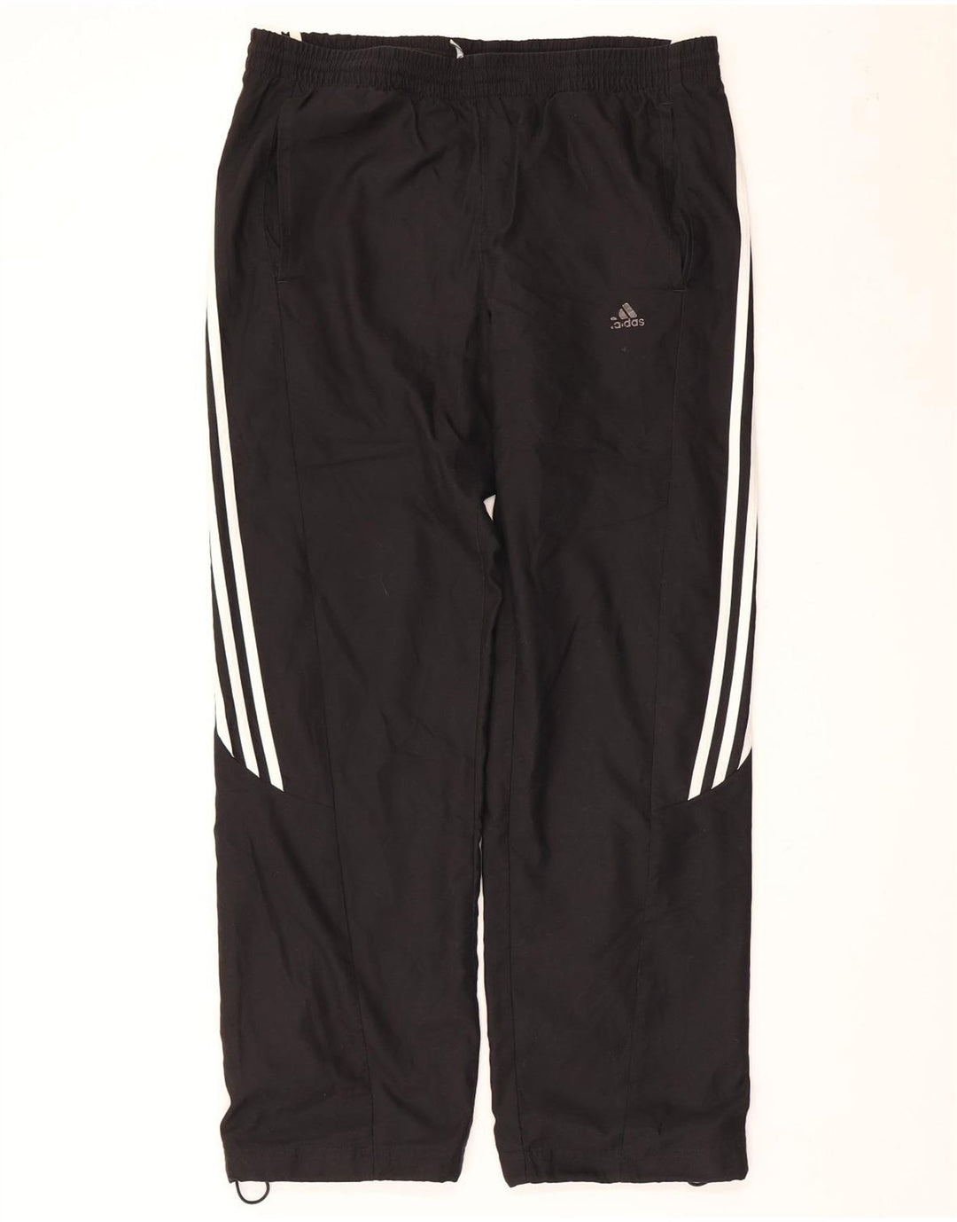 Calça Adidas Mens Treino Pequeno Poliéster Preto