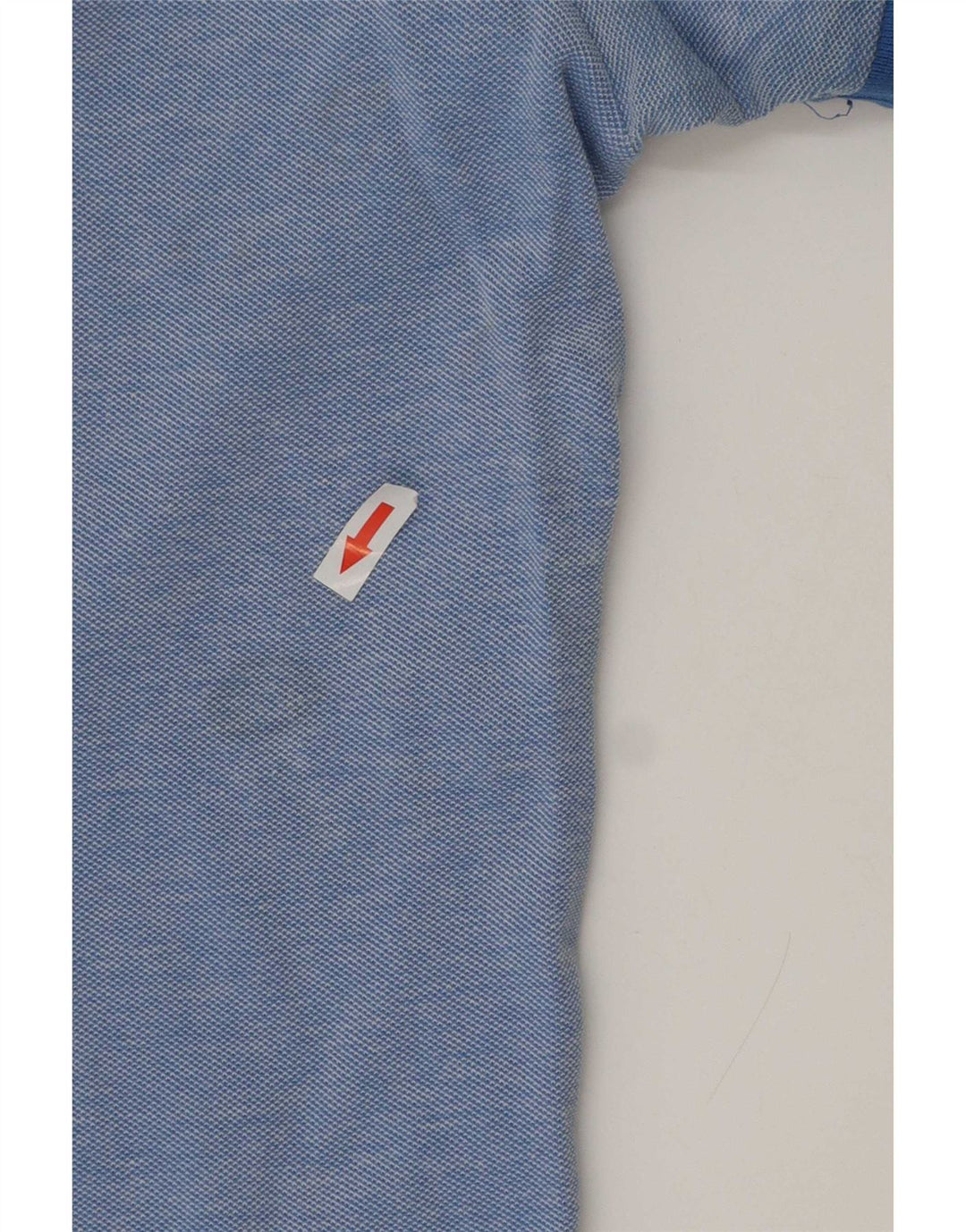 Camisa polo masculina Gant XL algodão manchado azul