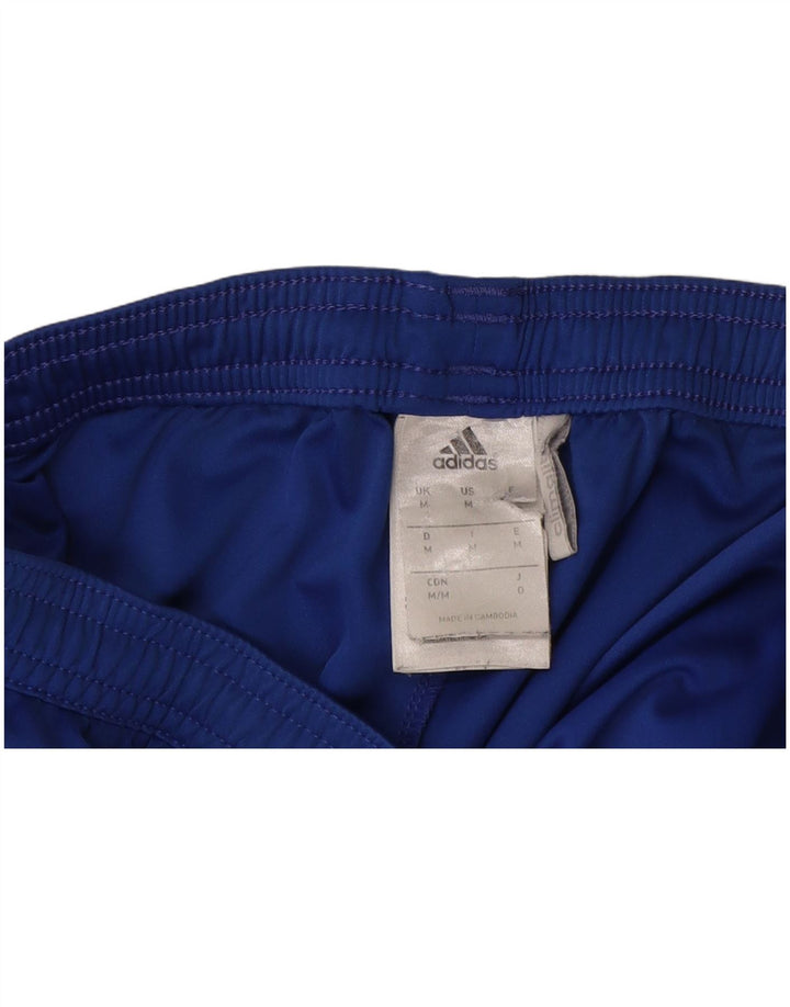 Adidas Masculino Climalite Sport Shorts Médio Azul Colorblock Poliéster