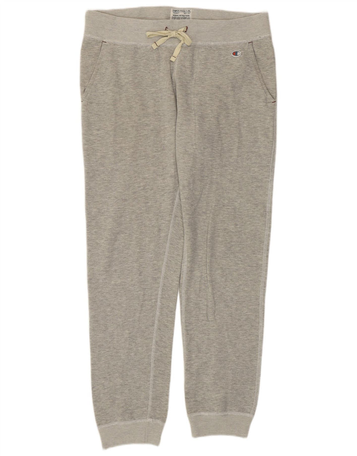 Calça de treino masculina CHAMPION joggers algodão cinza médio
