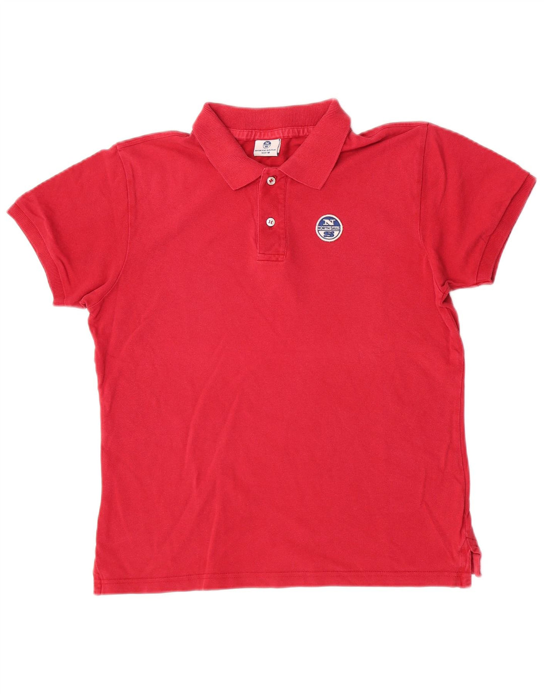 Camisa polo masculina North Sails médio algodão vermelho
