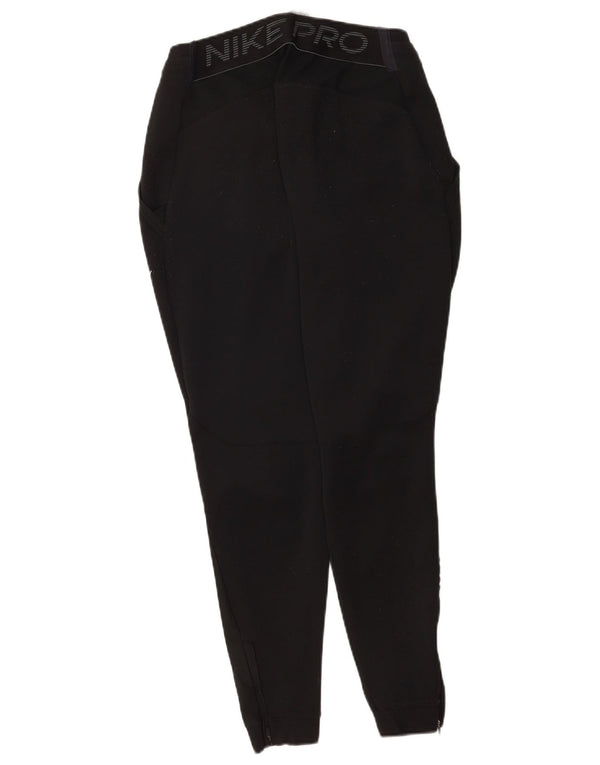 Calça esportiva feminina Nike Dri Fit Graphic Joggers UK 12 Médio Preto