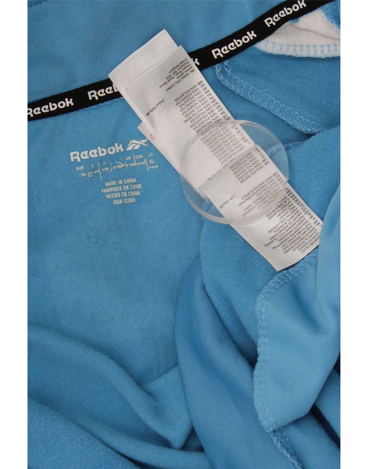 Jaqueta Reebok Meninos Treino Top 15-16 Anos Azul Colorblock Poliéster