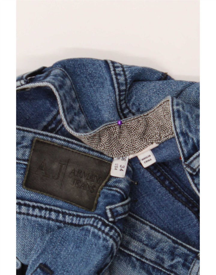 Armani Womens Slim Jeans W34 L29 Azul
