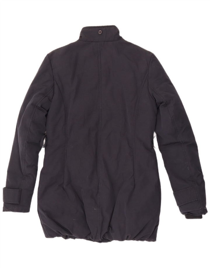 Casaco acolchoado feminino Woolrich UK 10 pequeno azul marinho poliamida