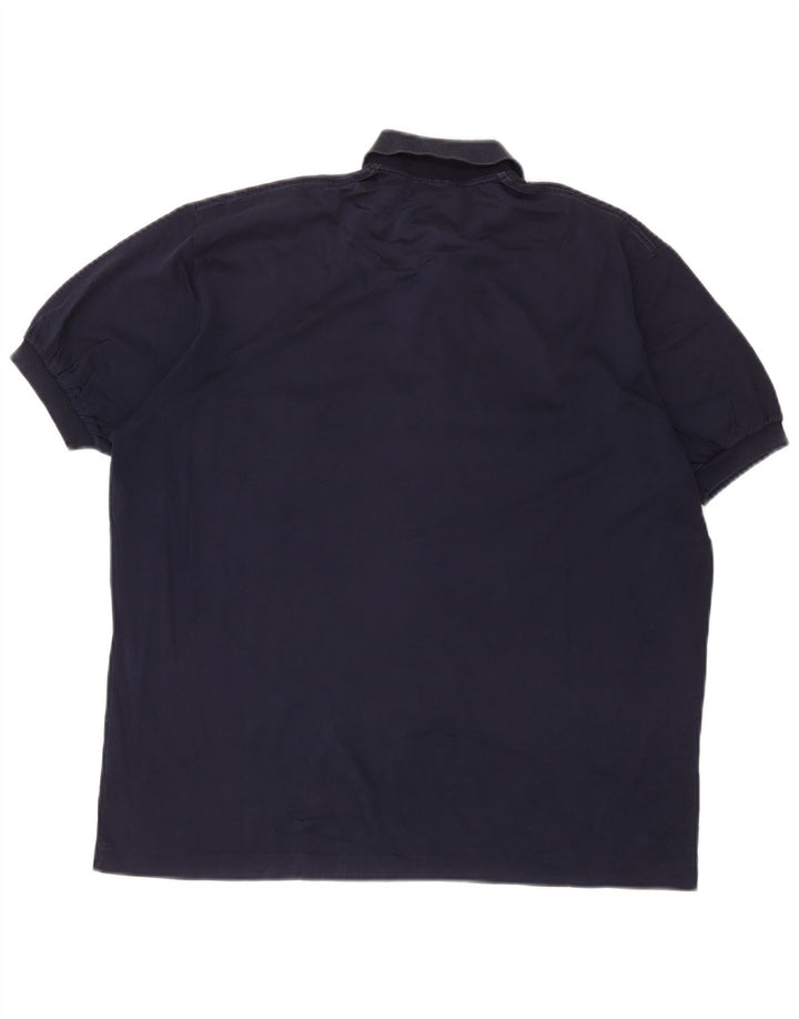 Camisa polo masculina Trussardi IT 50 médio azul marinho