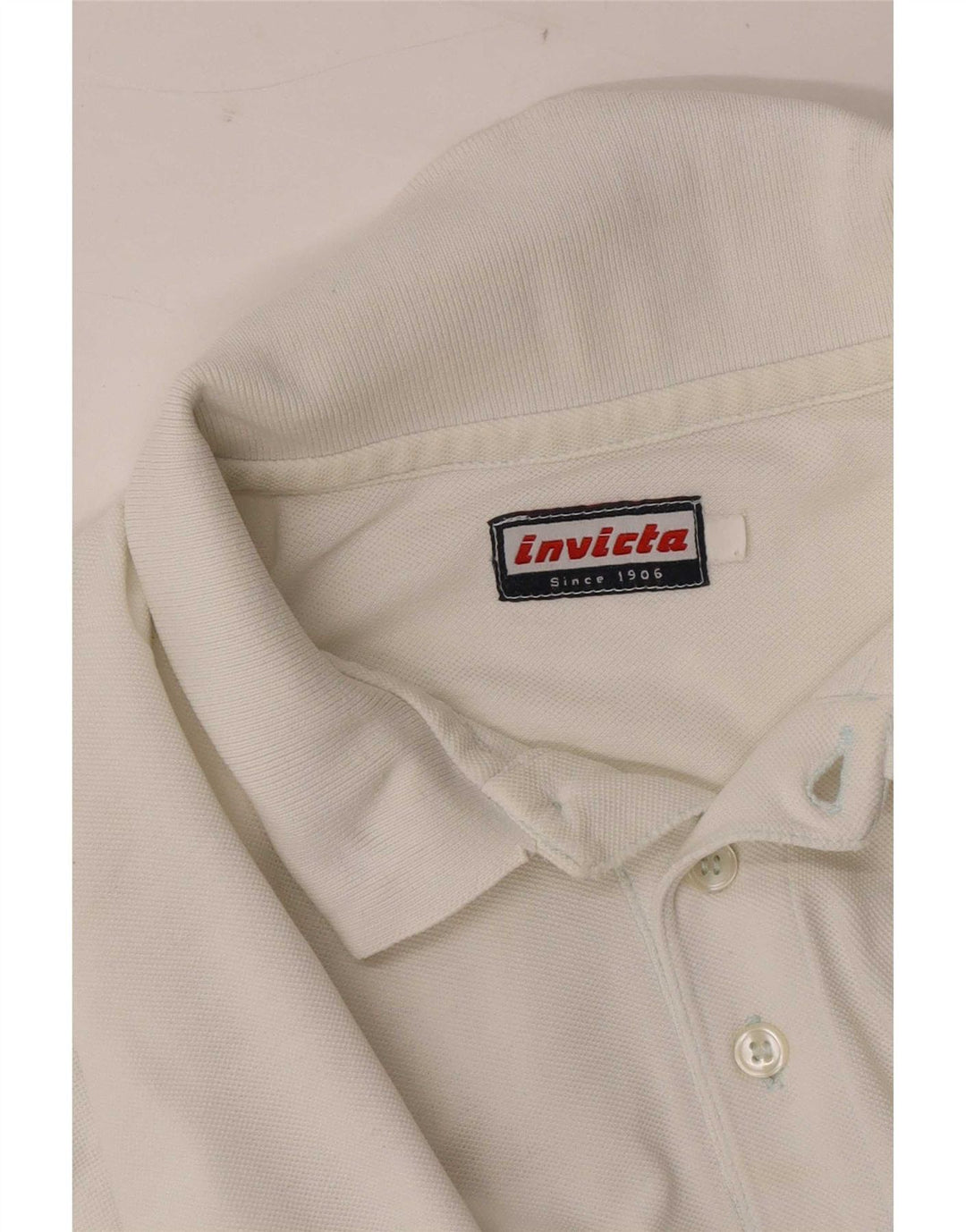 Camisa polo masculina Invicta grande branca