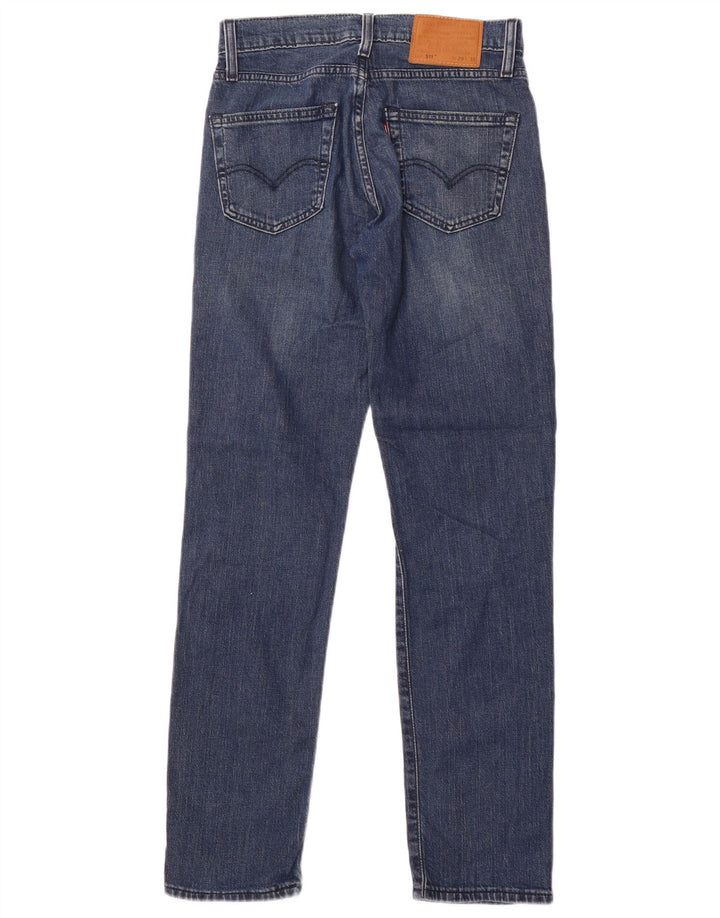 LEVI'S Masculino 511 Slim Jeans W29 L32 Azul Marinho Algodão