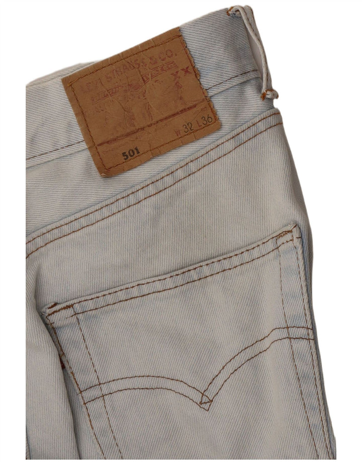 Jeans Levis 501 Straight Masculino W32 L30 Azul