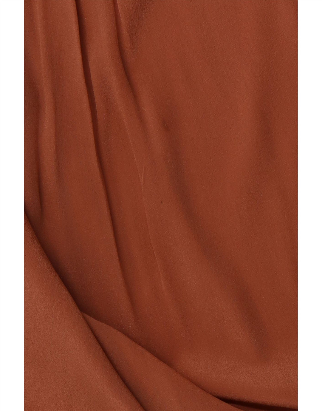 Blusa feminina VINTAGE de manga comprida com ajuste solto IT 46 grande marrom