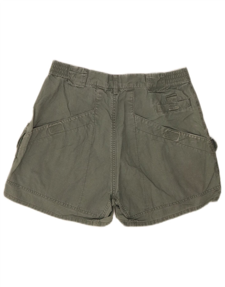 Shorts cargo feminino Columbia W28 médio cáqui