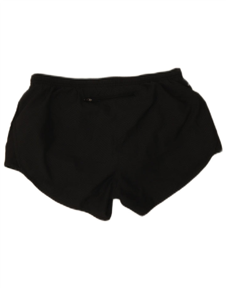 Shorts esportivo feminino Nike Dri Fit UK 14 médio preto Chevron