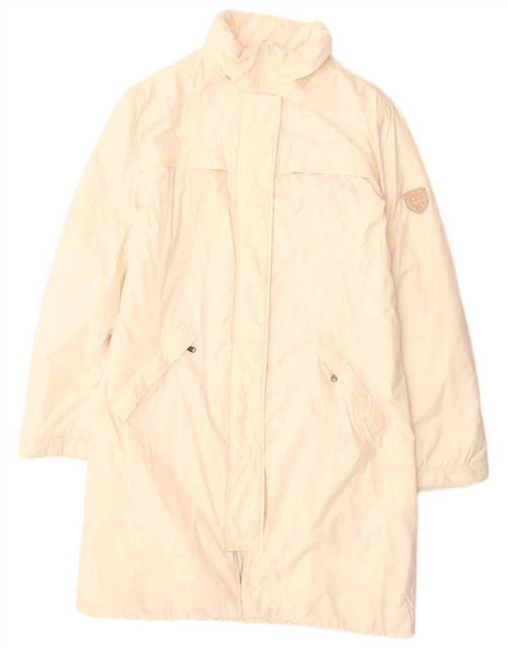 Casaco corta-vento feminino CONTE OF FLORENCE IT 44 médio off white poliéster
