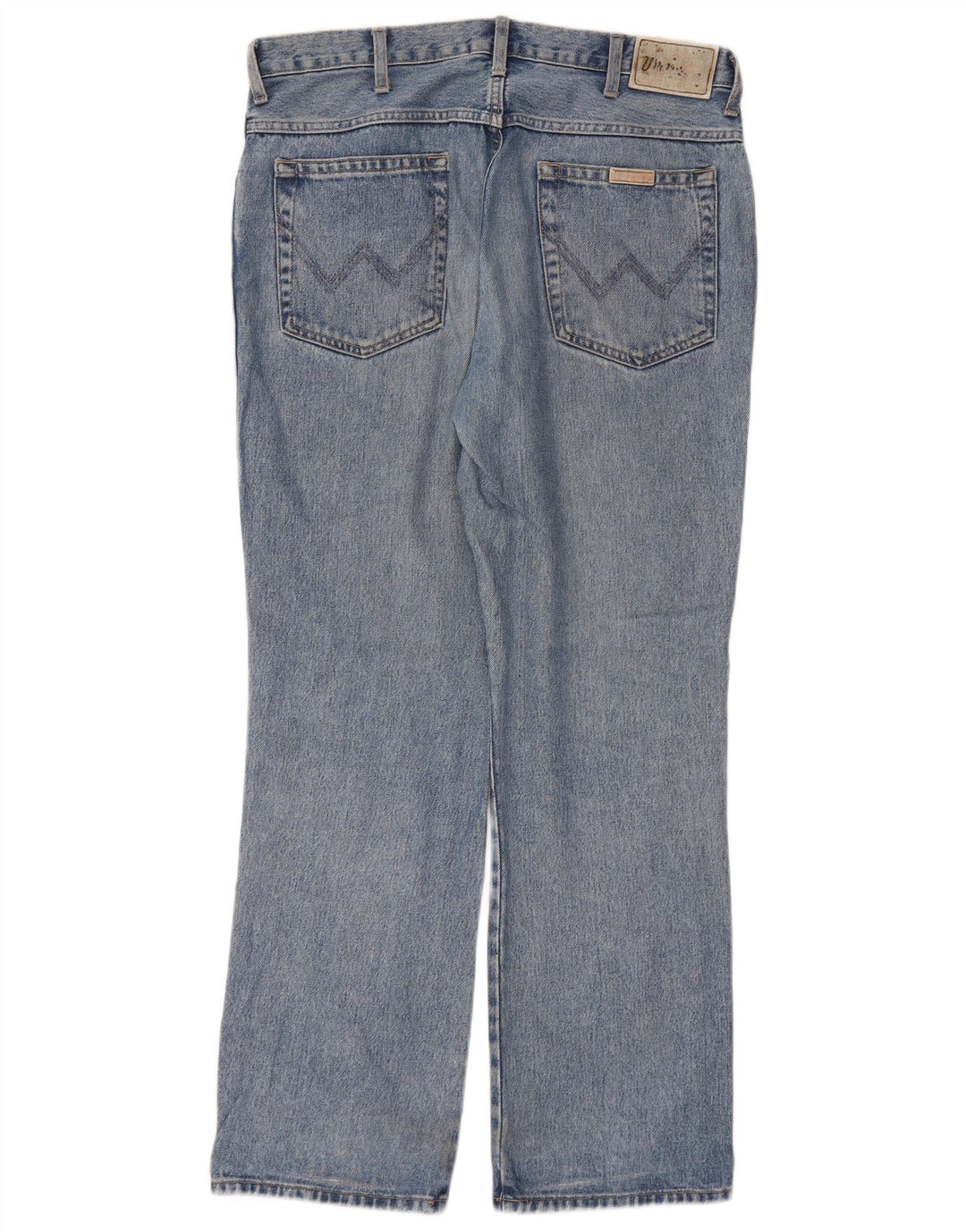 Jeans retos masculinos WRANGLER W34 L30 algodão azul