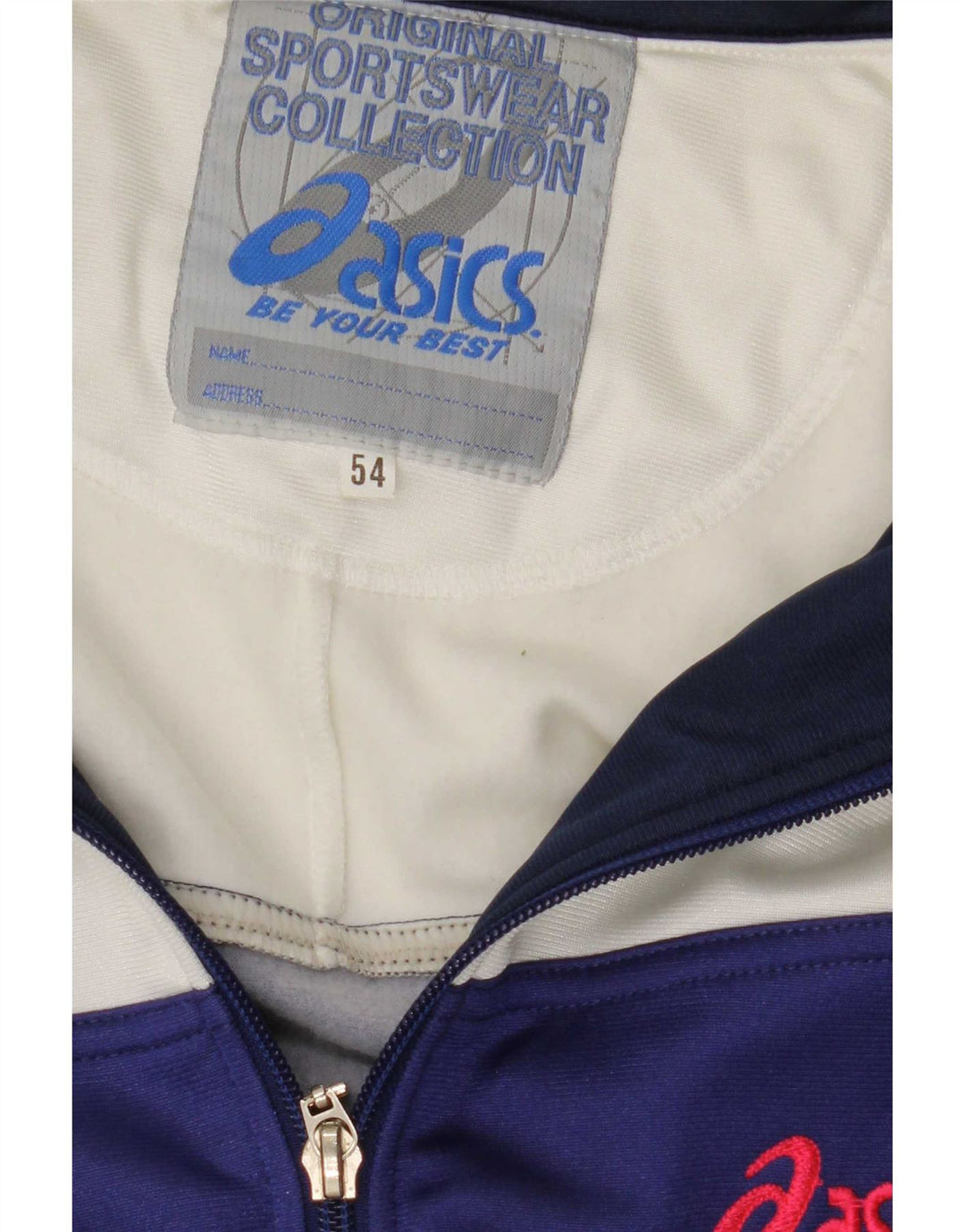 Jaqueta Asics Masculina Graphic Tracksuit IT 54 XL Azul Colorblock