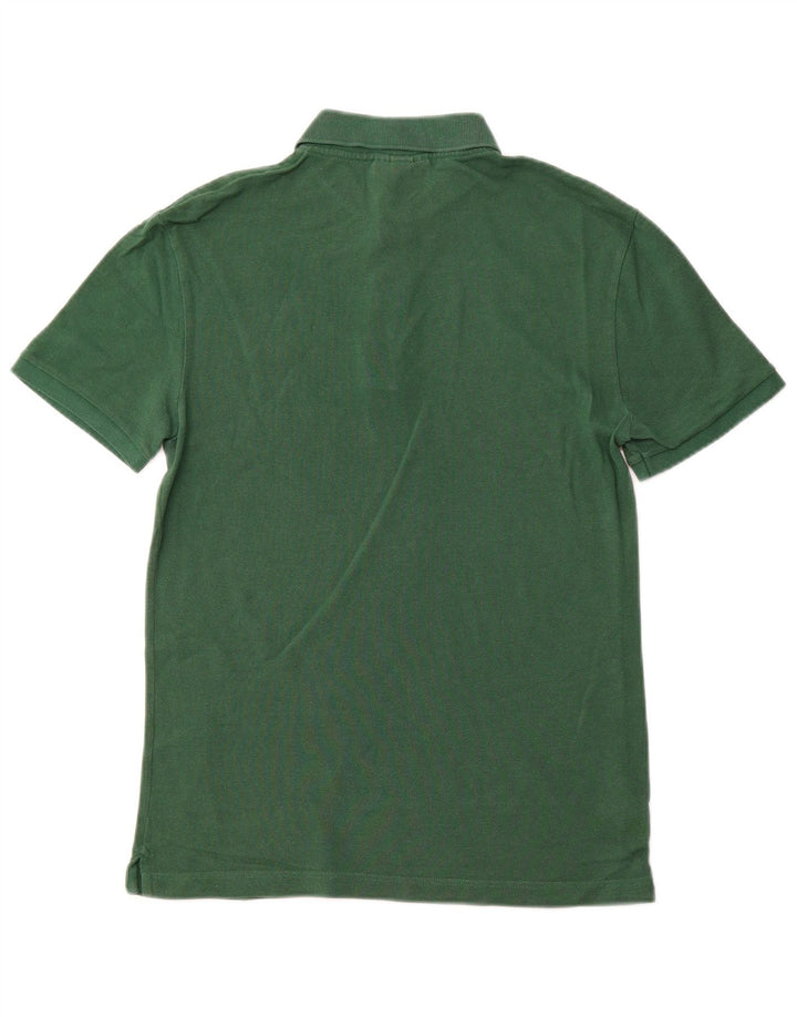 Camisa polo masculina LACOSTE Slim Fit tamanho 3 pequeno algodão verde