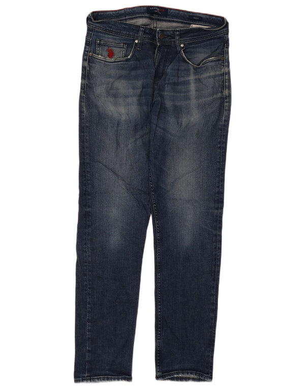 US Polo Assn. Jeans Slim Masculino W31 L30 Azul Marinho