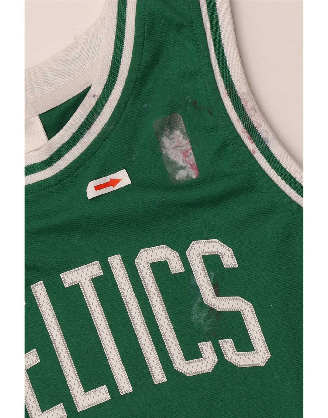 Top Adidas Boys Celtics Graphic Vest 13-14 Anos Verde Poliéster