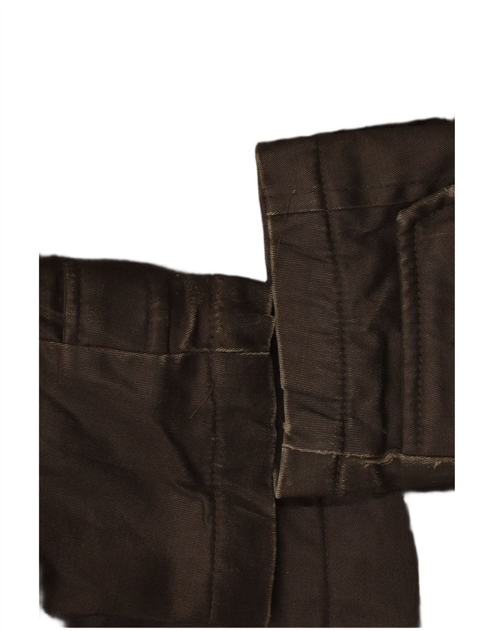 CHAMPION Jaqueta feminina Sherpa Parka com capuz UK 6 XS algodão cáqui