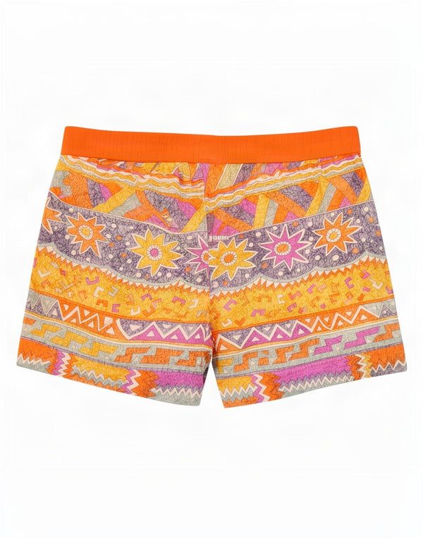 Shorts de natação feminino AUSTRALIAN L'ALPINA IT 48 XL multicolorido geométrico