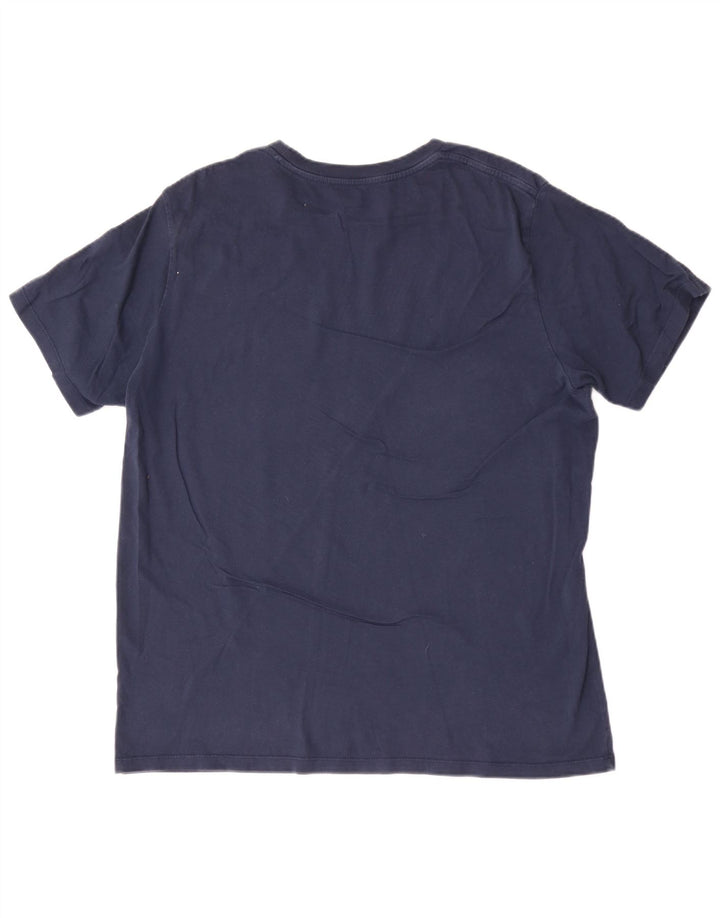Camiseta masculina Levi's Standard Fit gráfica grande azul marinho
