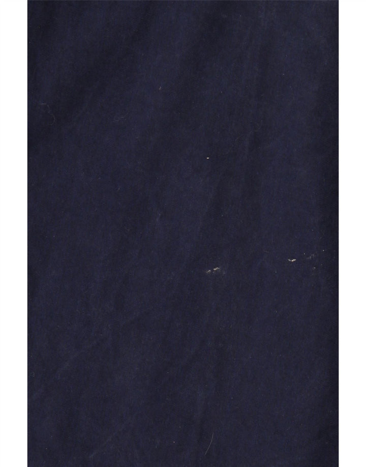 Camisa masculina Lyle & Scott grande algodão azul marinho