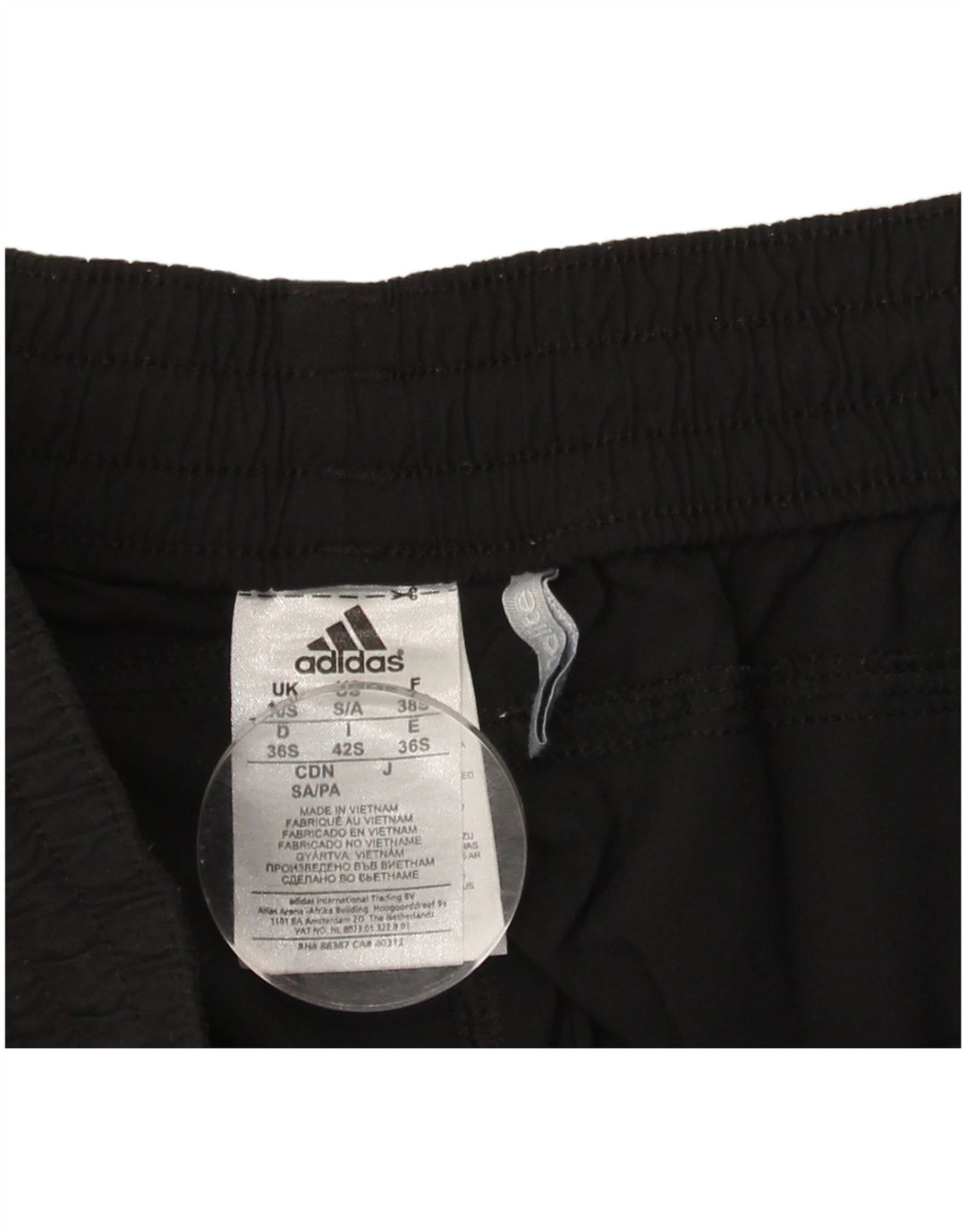Calça Adidas Climalite Masculina Pequena Nylon Preta