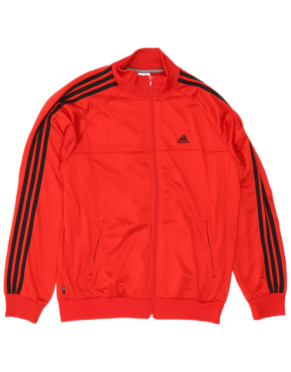 Jaqueta Adidas Meninos Treino Top 15-16 Anos Poliéster Vermelho Vermelho